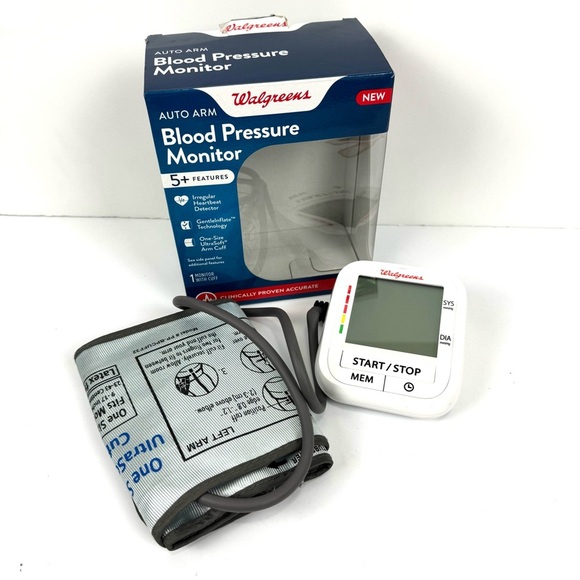 Walgreens Auto Upper Arm Blood Pressure Monitor - One Size - Works! - Picture 1 of 3